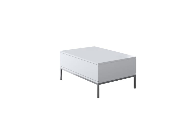 Dorlord Soffbord 90 cm - Vit/Grå - Möbler - Bord & matgrupper - Soffbord