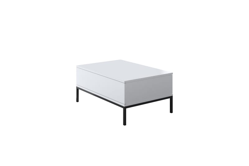 Dorlord Soffbord 90 cm - Vit/Svart - Möbler - Bord & matgrupper - Soffbord