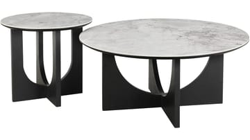 Soffbord Drivor 50 cm - Svartlackad askfaner - Möbler - Bord & matgrupper - Soffbord