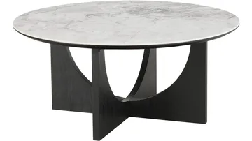 Soffbord Drivor 90 cm - Svartlackad askfaner - Möbler - Bord & matgrupper - Soffbord