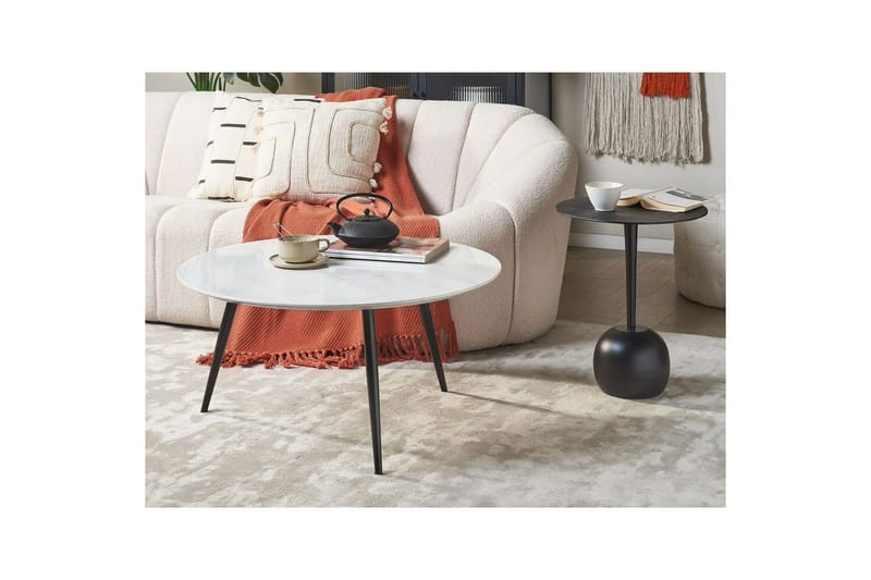 Soffbord Effie Vit/Svart - Vit/Svart - Möbler - Bord & matgrupper - Soffbord