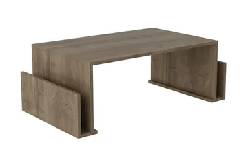 Elegancia Soffbord 95 cm med Tidningsförvaring - Valnötsbrun - Möbler - Bord & matgrupper - Soffbord