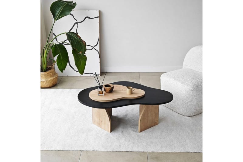 Soffbord Eloulgate Svart / Sudamalek - Svart / Sudamalek - Möbler - Bord & matgrupper - Soffbord