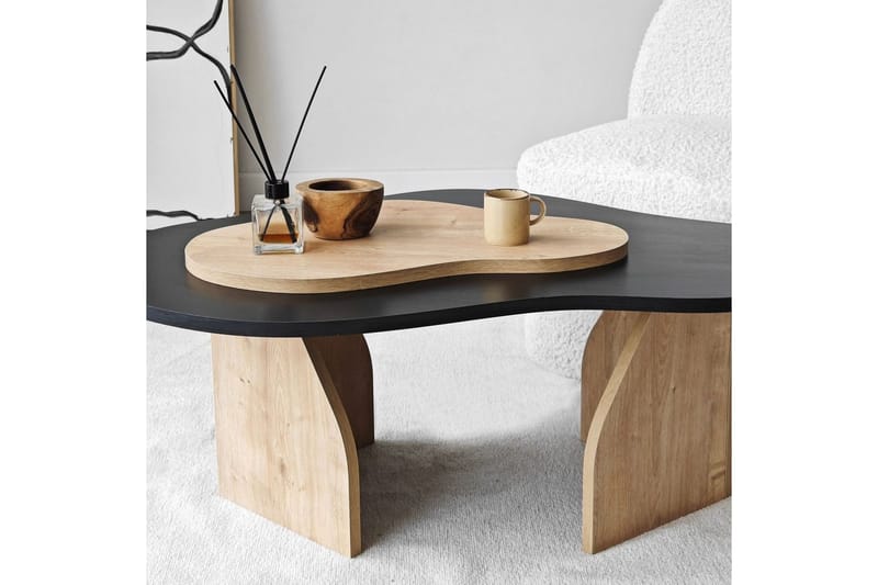 Soffbord Eloulgate Svart / Sudamalek - Svart / Sudamalek - Möbler - Bord & matgrupper - Soffbord