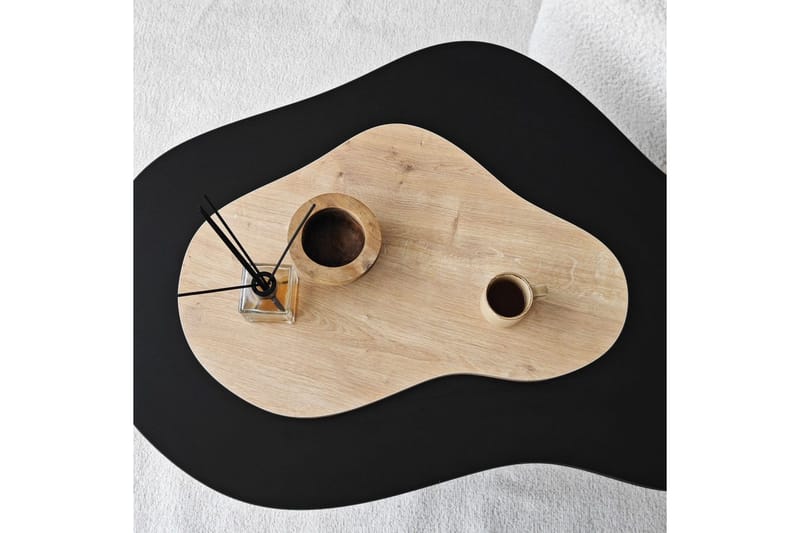 Soffbord Eloulgate Svart / Sudamalek - Svart / Sudamalek - Möbler - Bord & matgrupper - Soffbord