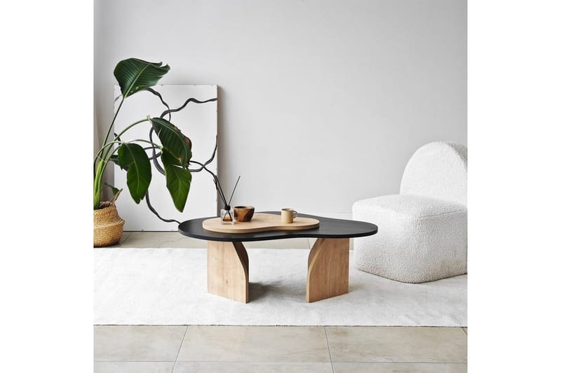 Soffbord Eloulgate Svart / Sudamalek - Svart / Sudamalek - Möbler - Bord & matgrupper - Soffbord