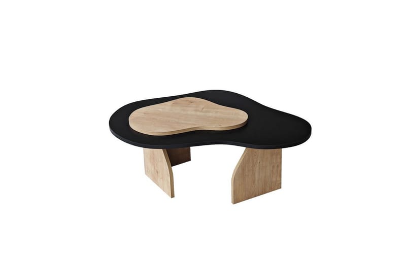 Soffbord Eloulgate Svart / Sudamalek, Svart / Sudamalek