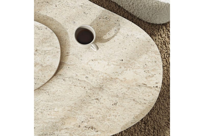Soffbord Eloulgate Travertin - Travertin - Möbler - Bord & matgrupper - Soffbord