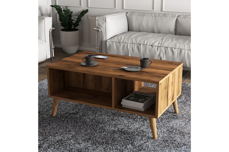 Elrasmo Soffbord 90x54x90 cm - Brun - Möbler - Bord & matgrupper - Soffbord