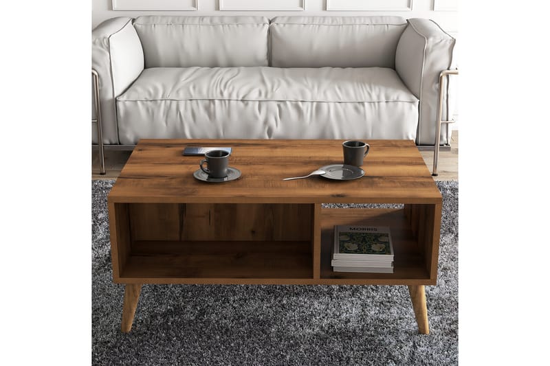 Elrasmo Soffbord 90x54x90 cm - Brun - Möbler - Bord & matgrupper - Soffbord