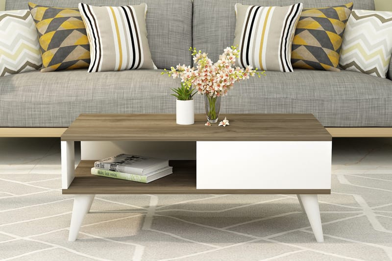 Ergene Soffbord 90x40x90 cm - Brun - Möbler - Bord & matgrupper - Soffbord