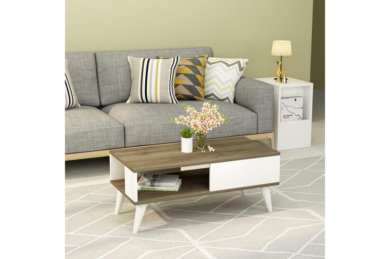 Ergene Soffbord 90x40x90 cm - Brun - Möbler - Bord & matgrupper - Soffbord