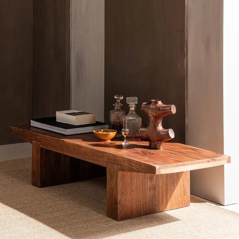 Soffbord Eron 152 cm - Brun - Möbler - Bord & matgrupper - Soffbord