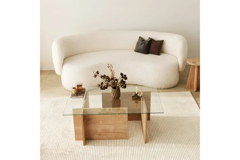 Escape Soffbord 105 cm - Ek - Möbler - Bord & matgrupper - Soffbord