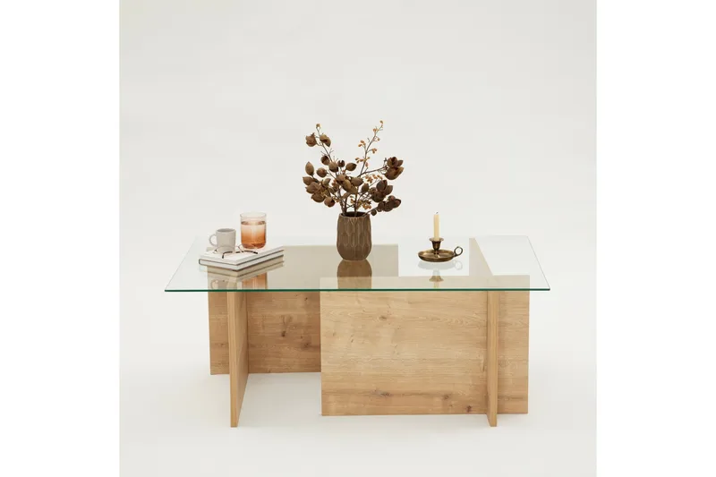 Escape Soffbord 105 cm - Ek - Möbler - Bord & matgrupper - Soffbord
