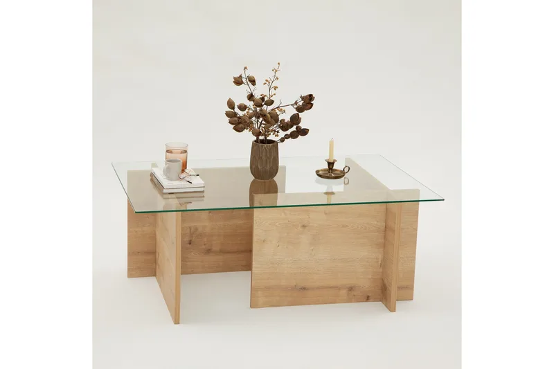 Escape Soffbord 105 cm - Ek - Möbler - Bord & matgrupper - Soffbord