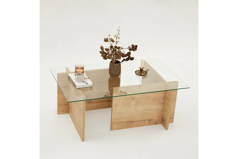 Escape Soffbord 105 cm - Ek - Möbler - Bord & matgrupper - Soffbord