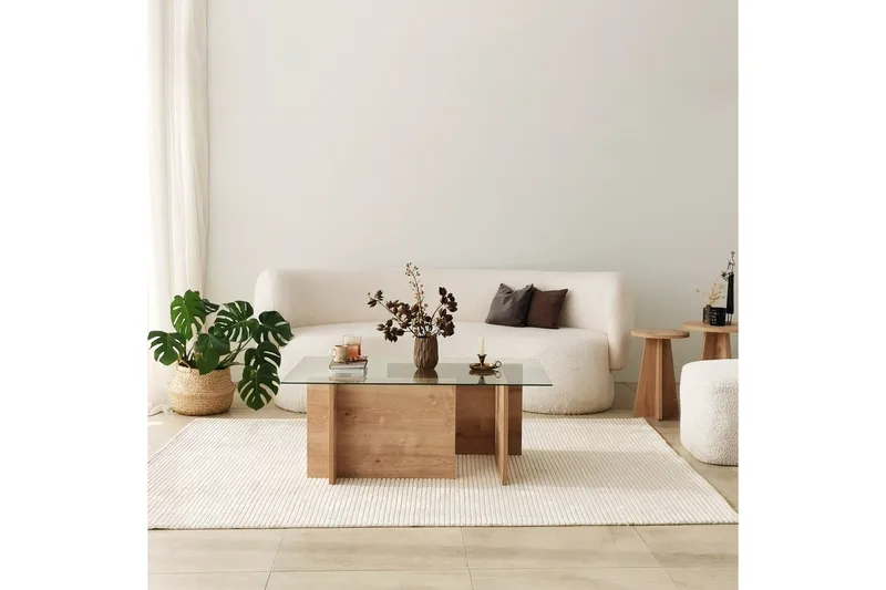 Escape Soffbord 105 cm - Ek - Möbler - Bord & matgrupper - Soffbord