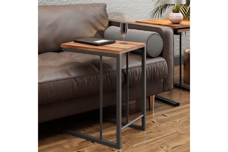 Essexa Satsbord 44x55x44 cm - Svart - Möbler - Bord & matgrupper - Soffbord