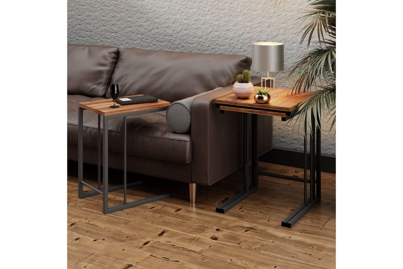 Essexa Satsbord 44x55x44 cm - Svart - Möbler - Bord & matgrupper - Soffbord