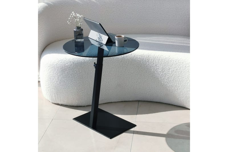 Essexa Soffbord 40x40x40 cm Runt - Svart - Möbler - Bord & matgrupper - Soffbord