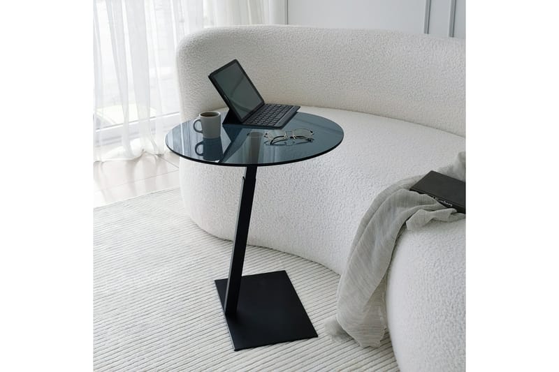 Essexa Soffbord 40x40x40 cm Runt - Svart - Möbler - Bord & matgrupper - Soffbord