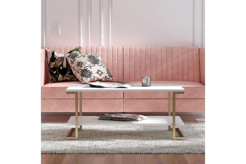 Evangelos Soffbord - Vit - Möbler - Bord & matgrupper - Soffbord