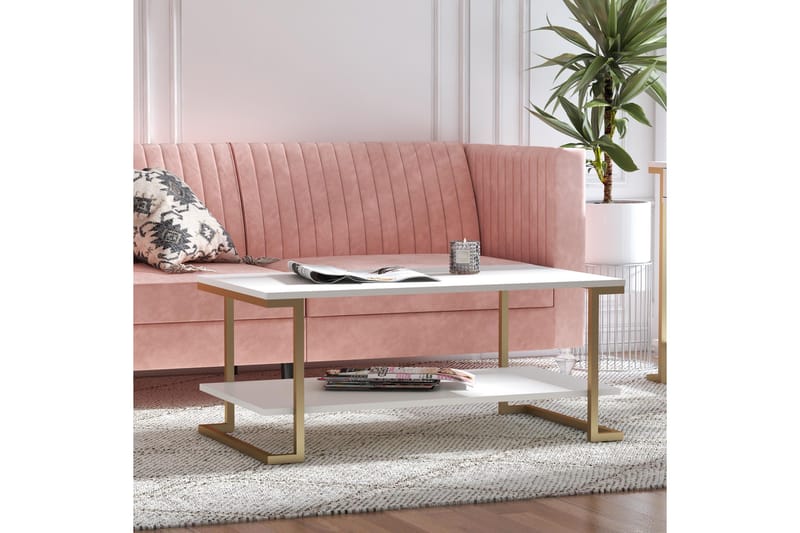 Evangelos Soffbord - Vit - Möbler - Bord & matgrupper - Soffbord