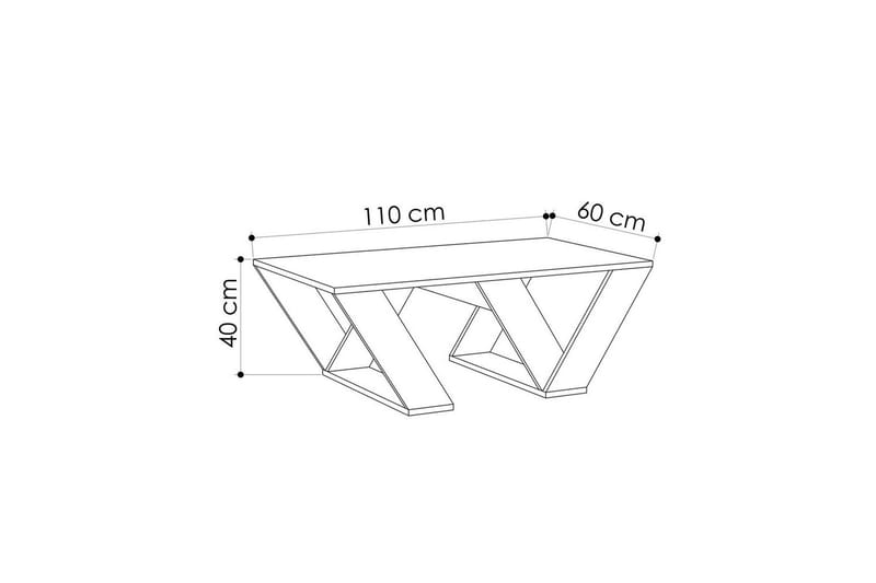 Soffbord Eviren Travertin - Travertin - Möbler - Bord & matgrupper - Soffbord