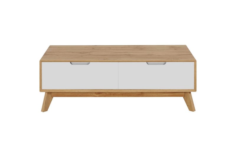 Soffbord Ezra Wotan-ek/Vit - Wotan-ek/Vit - Möbler - Bord & matgrupper - Soffbord
