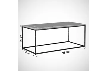 Falan Soffbord 95 cm - Ek - Möbler - Bord & matgrupper - Soffbord