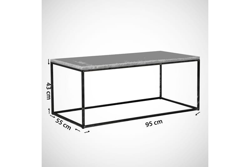 Falan Soffbord 95 cm - Extra Vit - Soffbord