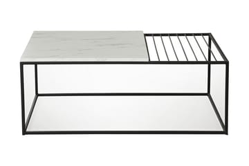 Falan Soffbord 95 cm Marmormönster Ribbor