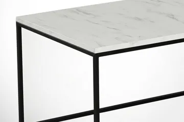 Falan Soffbord 95 cm Marmormönster - Vit/Svart/Grå - Möbler - Bord & matgrupper - Soffbord