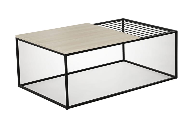 Falan Soffbord 95 cm Ribbor - Beige - Möbler - Bord & matgrupper - Soffbord