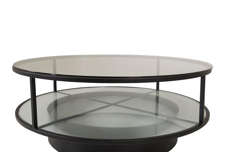 Falsterbo Soffbord Runt 100 cm - Transparent - Möbler - Bord & matgrupper - Soffbord