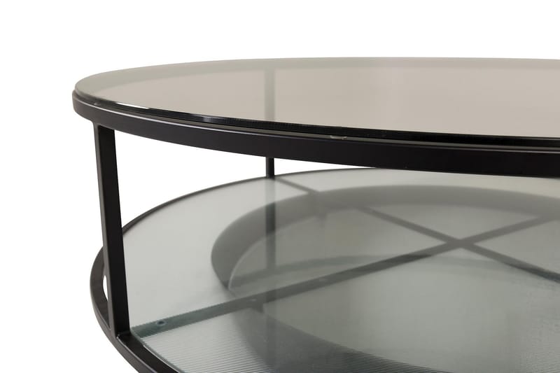 Falsterbo Soffbord Runt 100 cm - Transparent - Möbler - Bord & matgrupper - Soffbord