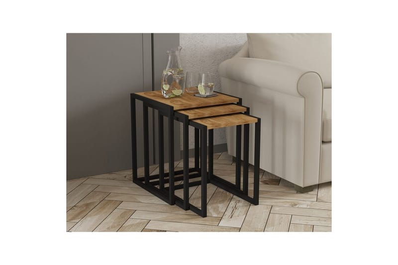 Fayen Satsbord 34 cm - Svart - Möbler - Bord & matgrupper - Soffbord - Kistbord