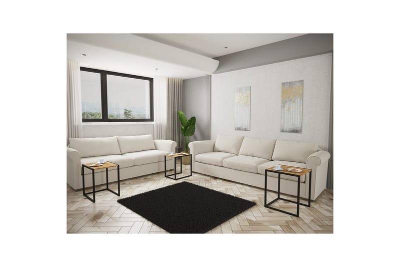 Fayen Satsbord 34 cm - Svart - Möbler - Bord & matgrupper - Soffbord - Kistbord