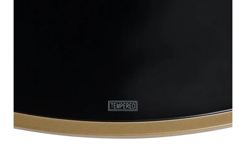 Florence Soffbord 88 cm - Svart/Glas - Möbler - Bord & matgrupper - Soffbord