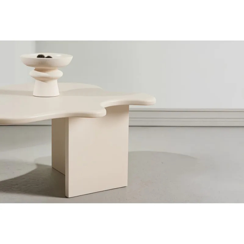 Soffbord Flower - Beige - Möbler - Bord & matgrupper - Soffbord