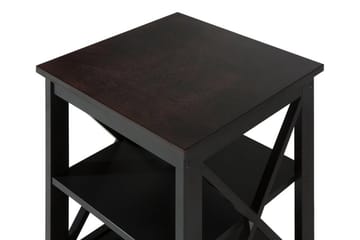 Foster Kvadratiskt Soffbord 40 cm med Förvaring i Trä - Espresso - Möbler - Bord & matgrupper - Soffbord