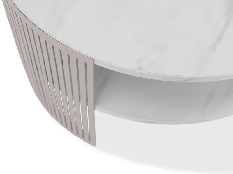 Friend Soffbord 75 cm Rund - Beige|brun - Möbler - Bord & matgrupper - Soffbord
