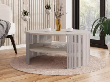 Friend Soffbord 75 cm Rund - Beige|brun - Möbler - Bord & matgrupper - Soffbord