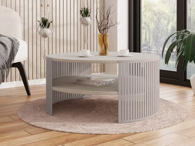 Friend Soffbord 75 cm Rund - Beige|brun - Möbler - Bord & matgrupper - Soffbord