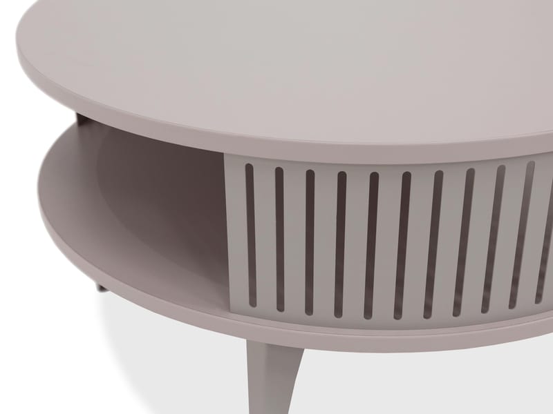 Galia Soffbord 75 cm Rund - Beige|svart - Möbler - Bord & matgrupper - Soffbord