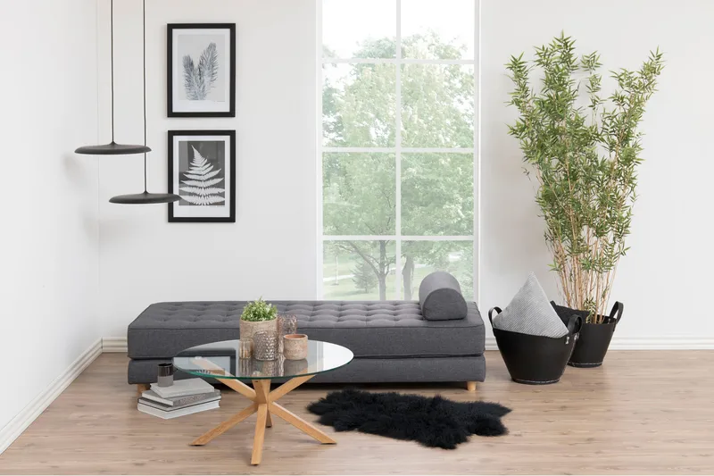 Ganesh Soffbord 82 cm Rund - Ek - Möbler - Bord & matgrupper - Soffbord