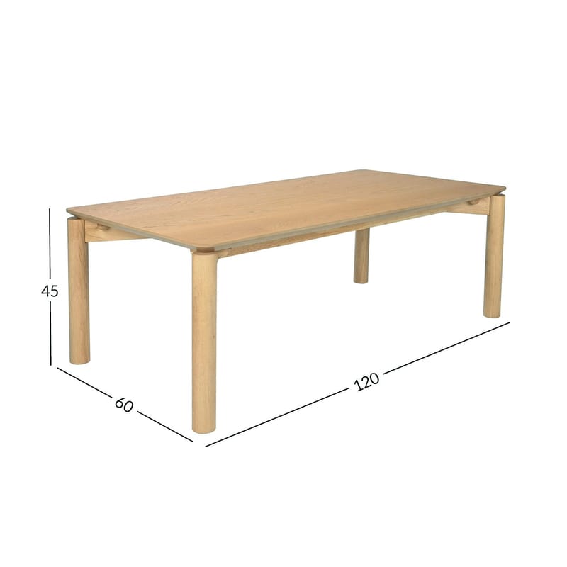 Soffbord Gardenia 120x60x45 cm - Ek - Möbler - Bord & matgrupper - Soffbord