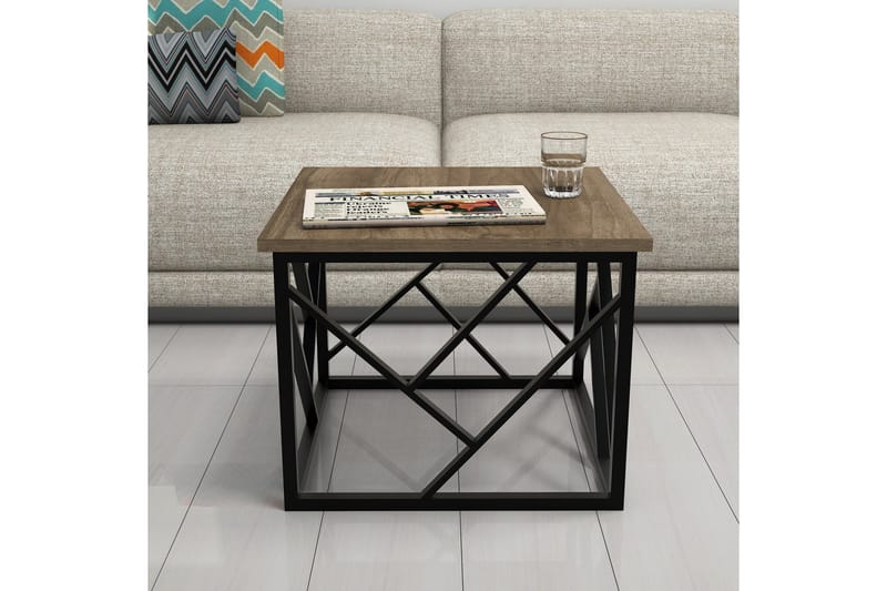 Gersby Soffbord 54 cm - Brun/Svart - Möbler - Bord & matgrupper - Soffbord