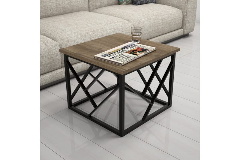 Gersby Soffbord 54 cm - Brun/Svart - Möbler - Bord & matgrupper - Soffbord